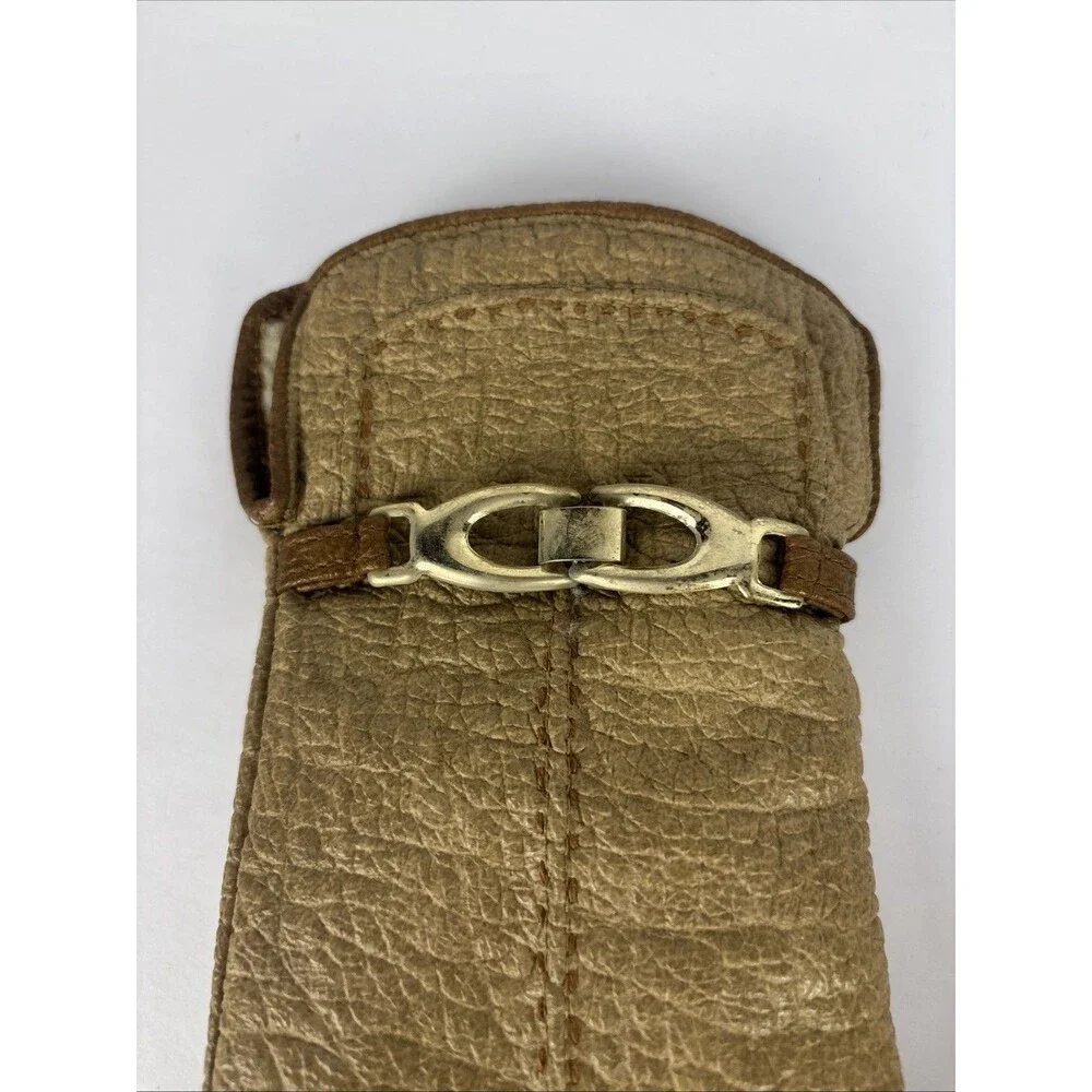 VTG Aris Snuggler Gloves Size R Tan Thick Liner Warm
